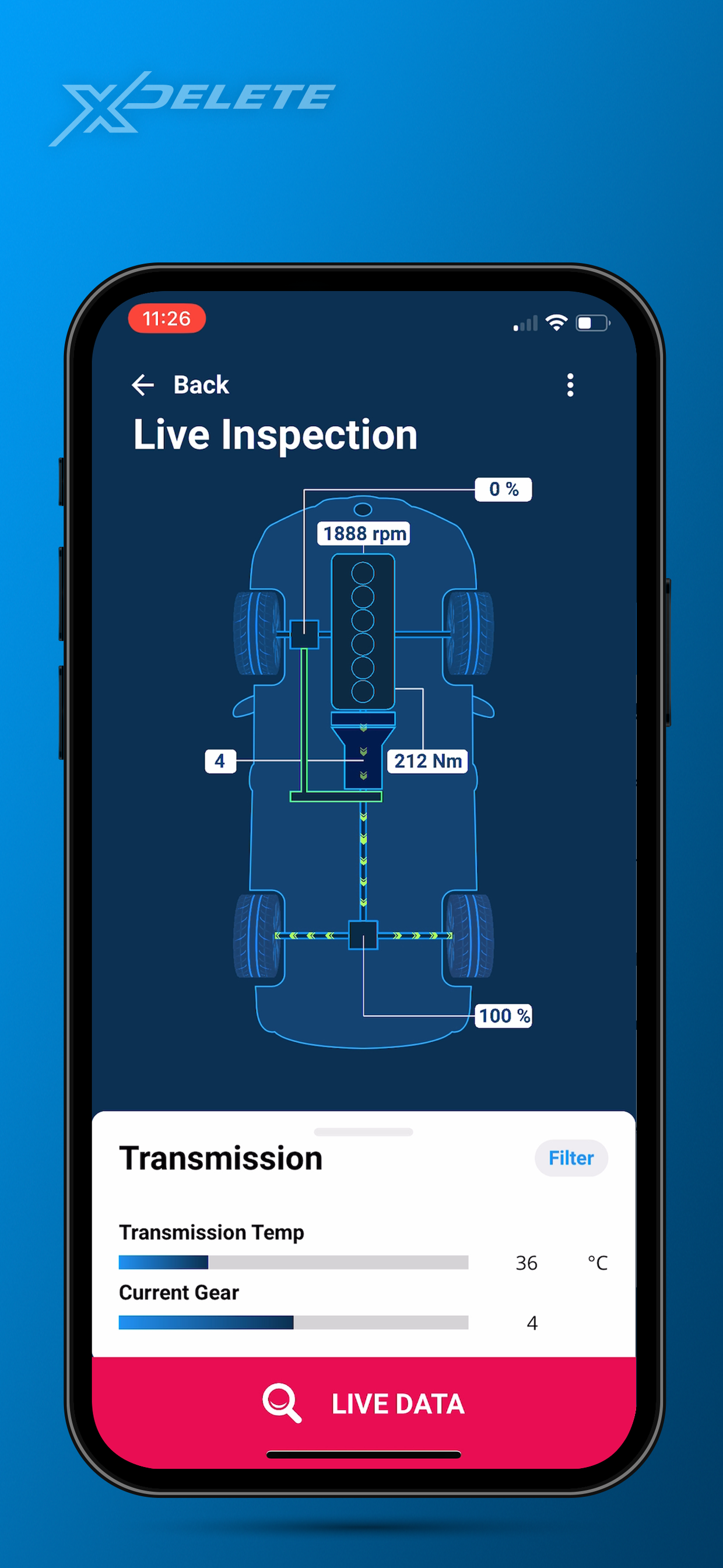 xDelete 3D Live Inspection